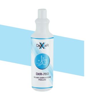 Oznaczenie produktów Dexar - koloru niebieskiego.