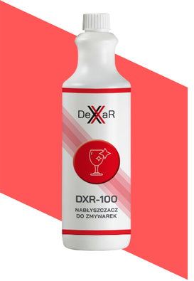 dxr-100 Oznaczenie produktów Dexar - koloru czerwonego.